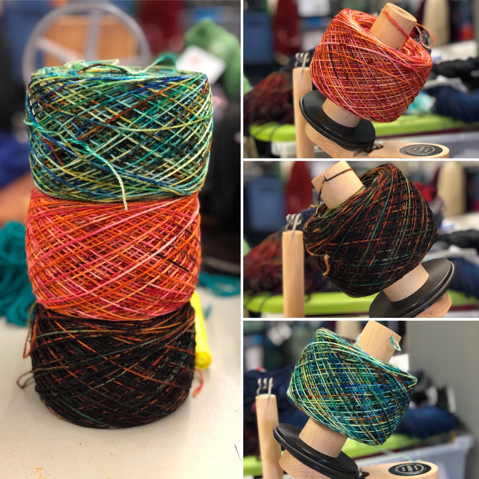 How To Turn (Our) Yarn Skeins into Balls and Cakes - ZenYarnGarden.co
