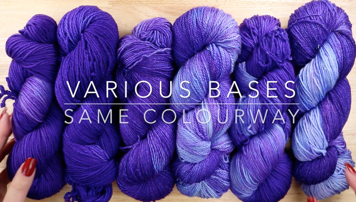 Why Does The Same Color Look Different on Various Yarn Bases?