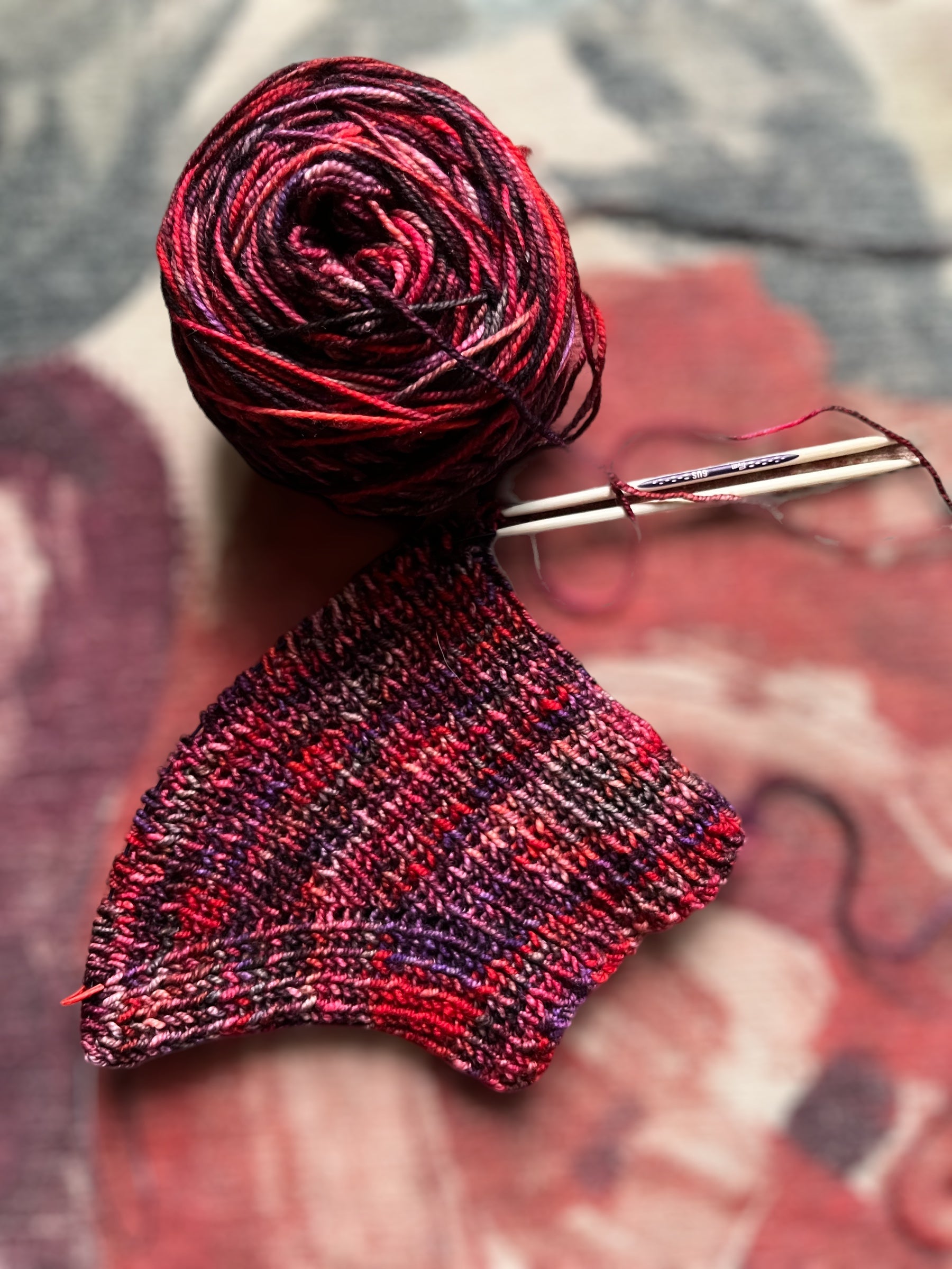 How to Crochet with Hand Dyed Yarn - The Unraveled Mitten