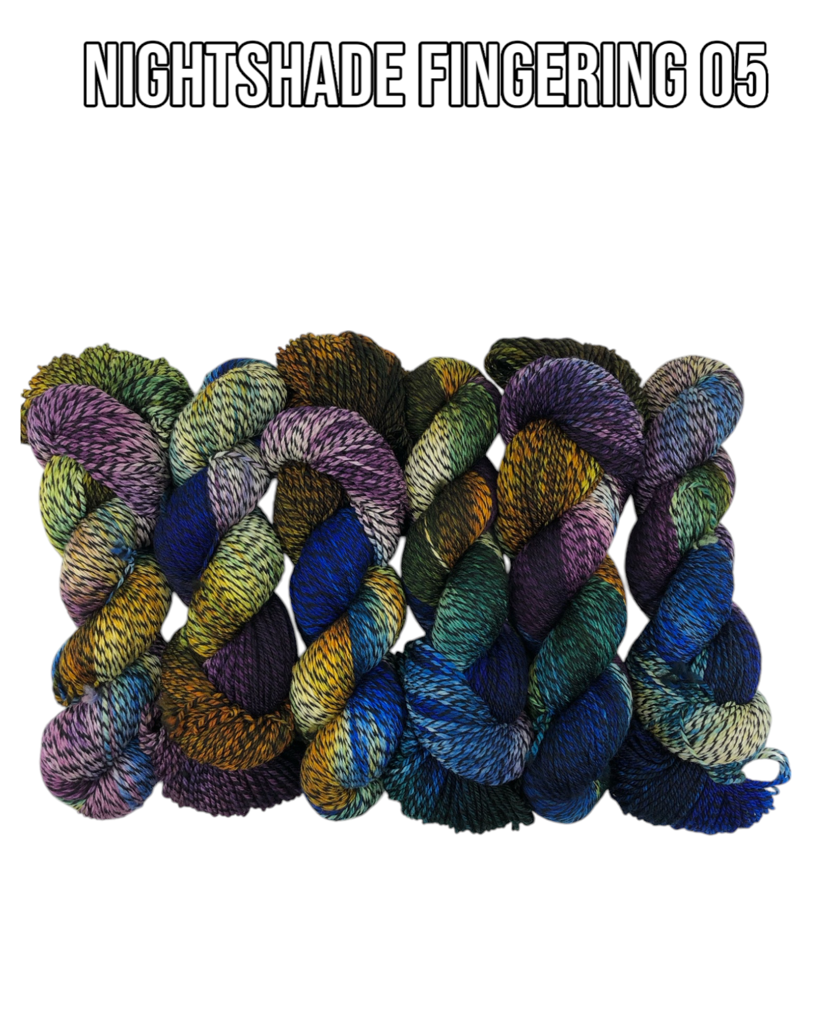 Nightshade Fingering - 05 - 75g Skein