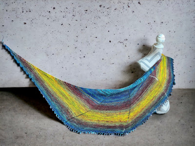 Brighter Days Shawl Kit (Yarn + Pattern)