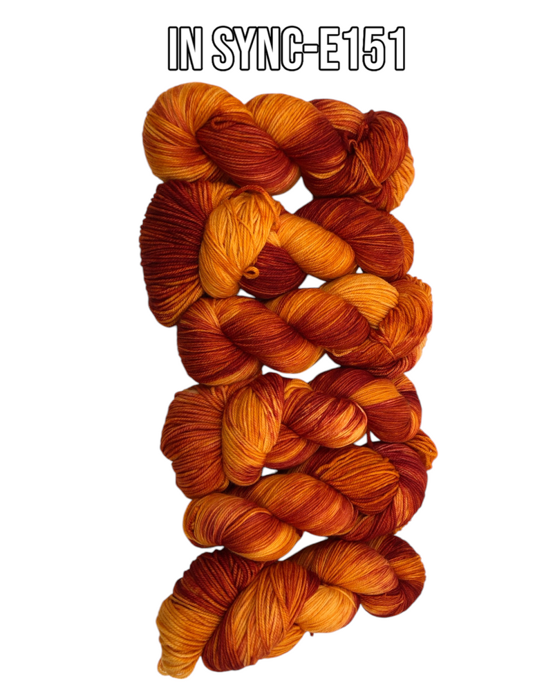 In Sync Sock Yarn - Double Stranded E151