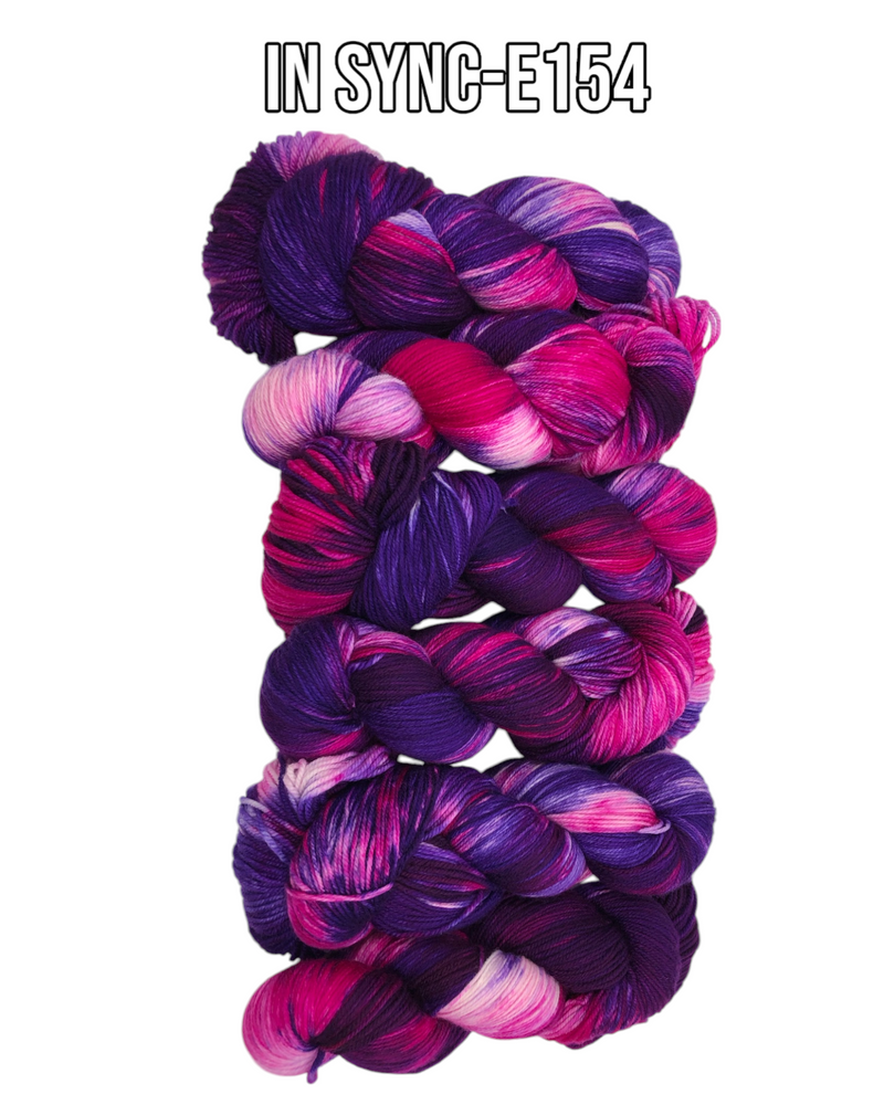 In Sync Sock Yarn - Double Stranded E154