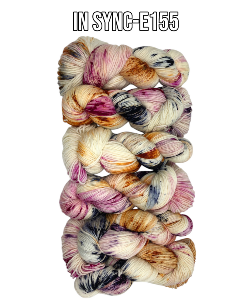 In Sync Sock Yarn - Double Stranded E155