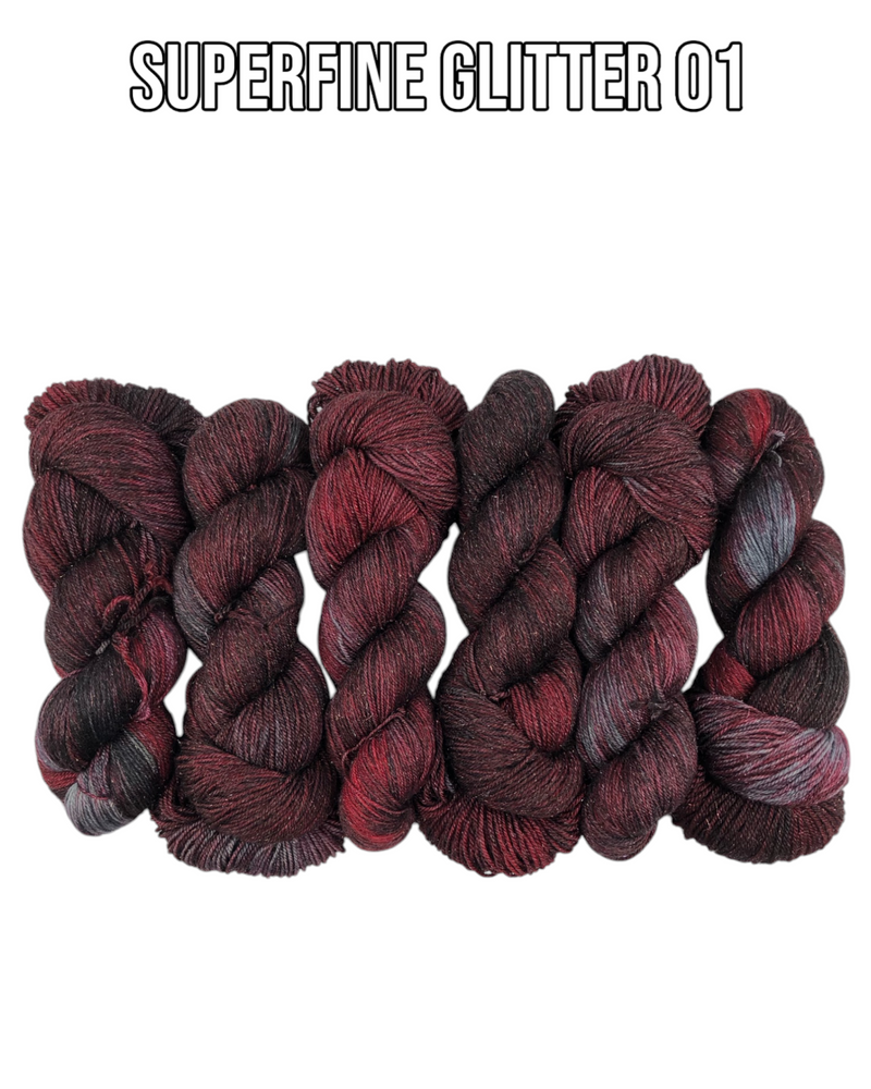 Superfine Glitter - 01 (100g skein)