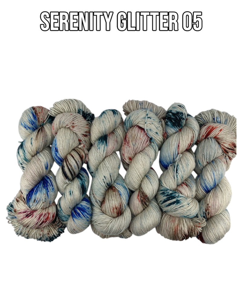 Serenity Glitter - 05 (100g skeins)