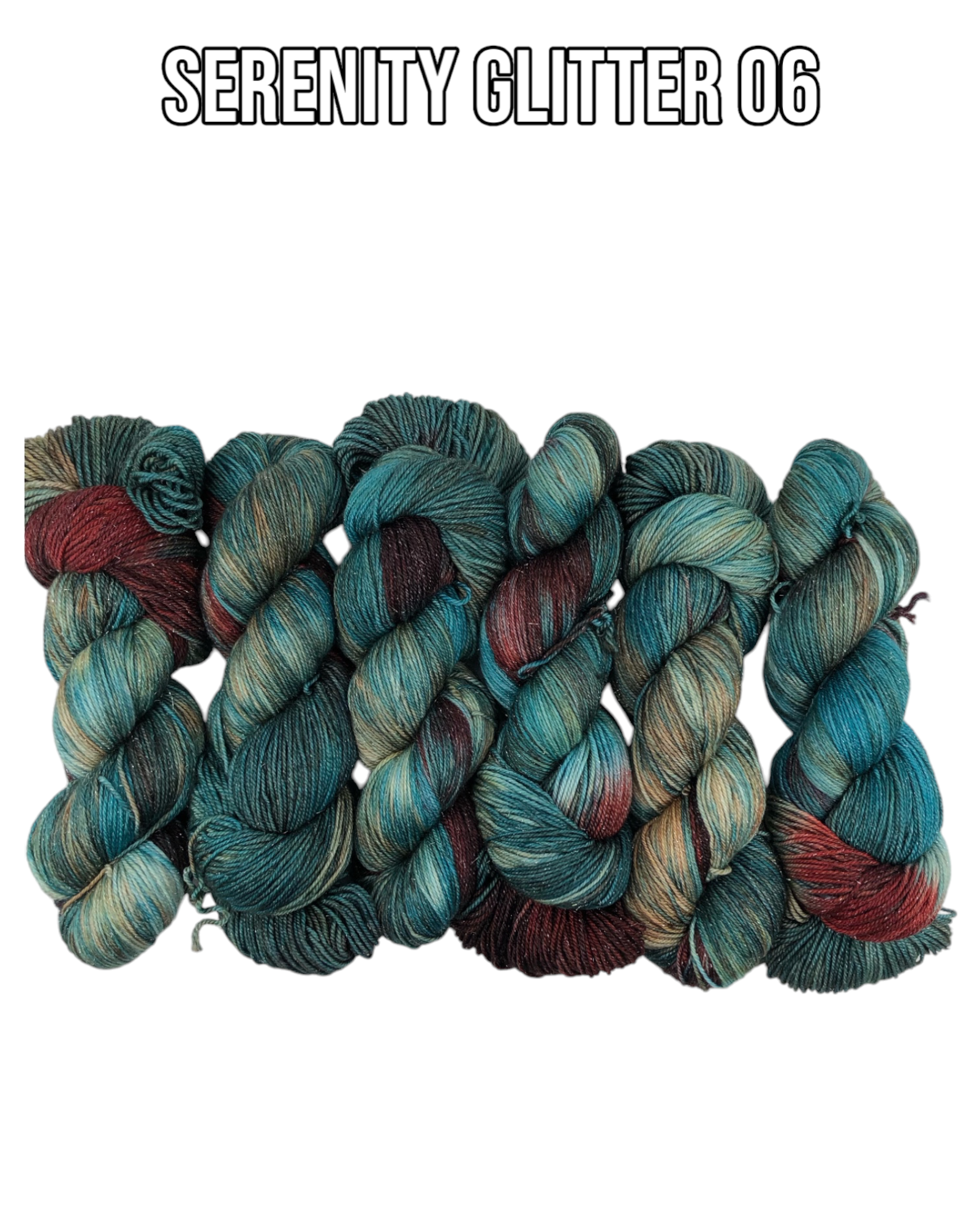 Serenity Glitter - 06 (100g skeins)