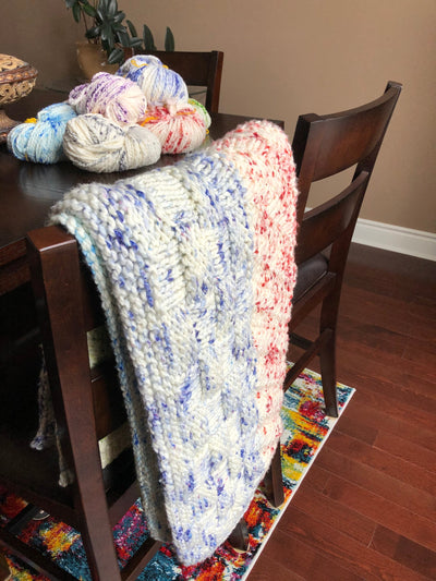 Snuggly Blankie (includes 21 skeins Superfine Bulky & Pattern)