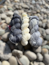 Pebbles in a Creek Shawl Kit (yarn only & free pattern)