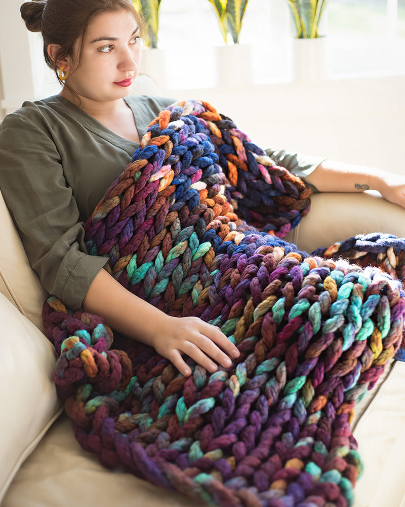 Aurora Blanket Kit (Crochet)