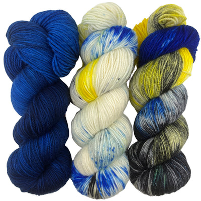 Electric Blue Bundle - ZenYarnGarden.co