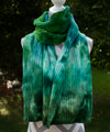 Under the Sea Hand dyed Double Ribbed Scarf